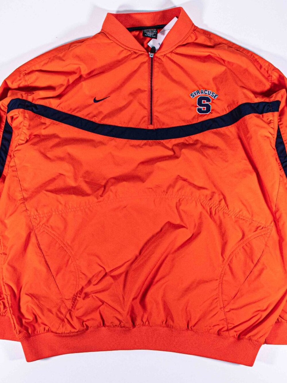 Vintage Nike Clima-FIT Syracuse University 1/4 Zip Windbreaker Jacket Mens Large